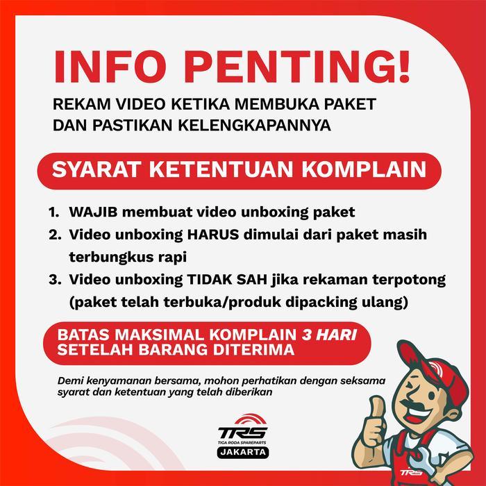 TRS Oneway One Way Pelor 20t Motor Roda Tiga Viar 150cc 200cc 300cc Kaisar Tossa Spareparts TRS JAKA