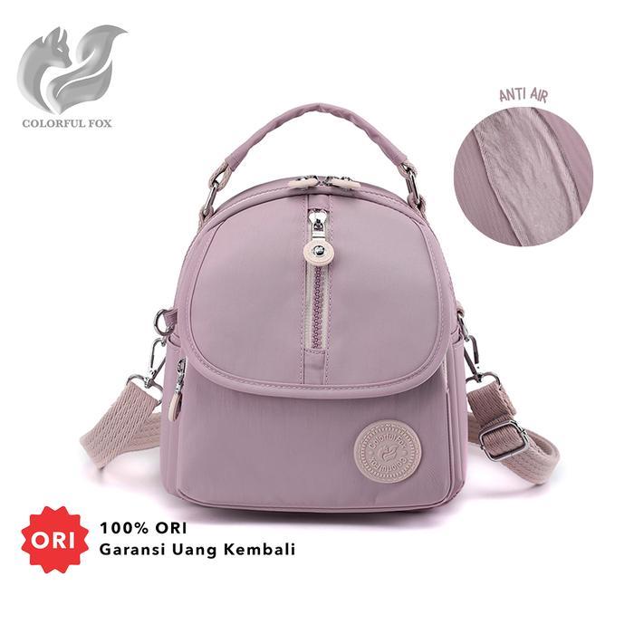 Tas Selempang Wanita Anti Air Colorful Fox 6255