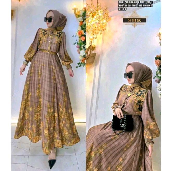 Set Rok Wanita Dahlia Terkini Elegan by SHR ORI