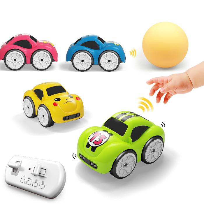 RC Intelligent Sensor Remote Control Cartoon Mini Car Remote Control Electric Car Smart Music Lighti