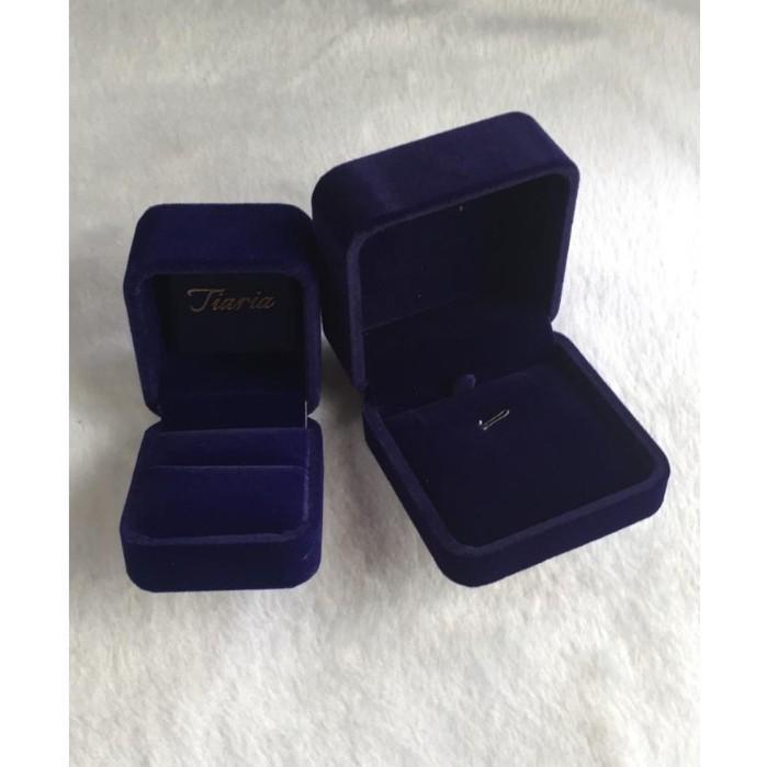 Ready Cincin Berlian Moissanite 2-3 gram Platinum / 9K White Gold Plated Sterling Silver - Tiaria Ci