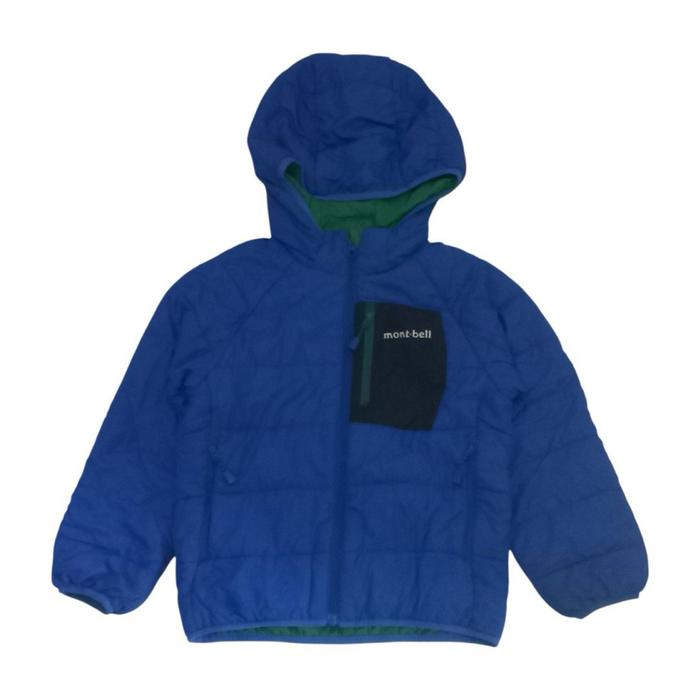 Jaket Tebal Montbell Reversible Anak Second Original