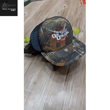 Topi Hunting Camo Dewasa RealTree Katun Adjustable