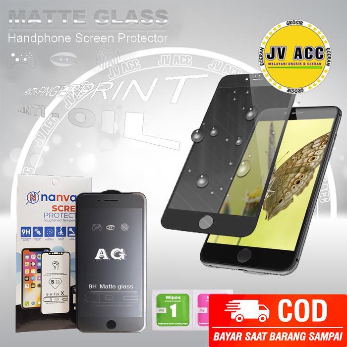 MATTE GLASS / ANTI MINYAK 5D TEMPERED GLASS IPHONE 6