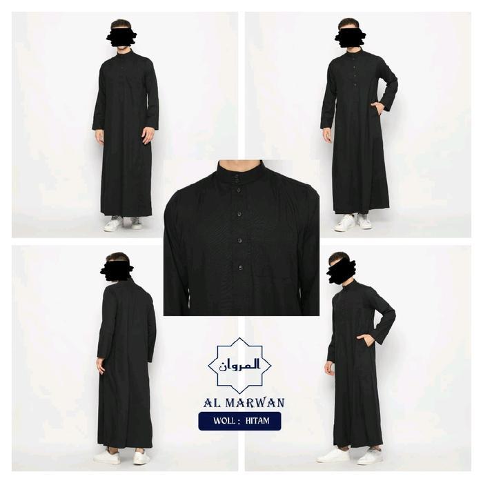 Terbaru Jubah Marwan Woll/Haramain Wol/Alharamain Woll/Jubah Haramain