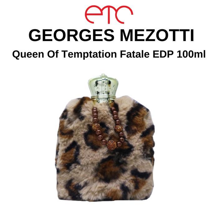 (PROMO) PARFUM GEORGES MEZOTTI QUEEN OF TEMPTATION FATALE EDP 100ML WOMEN PERFUME WANGI PEAR