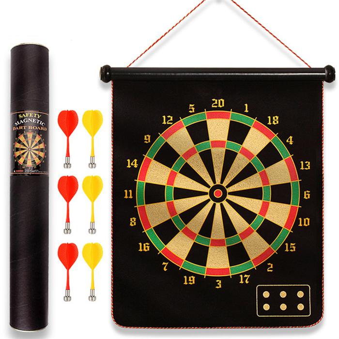 15-inch Safety Magnetic Dart Board Darts Bullseye Target