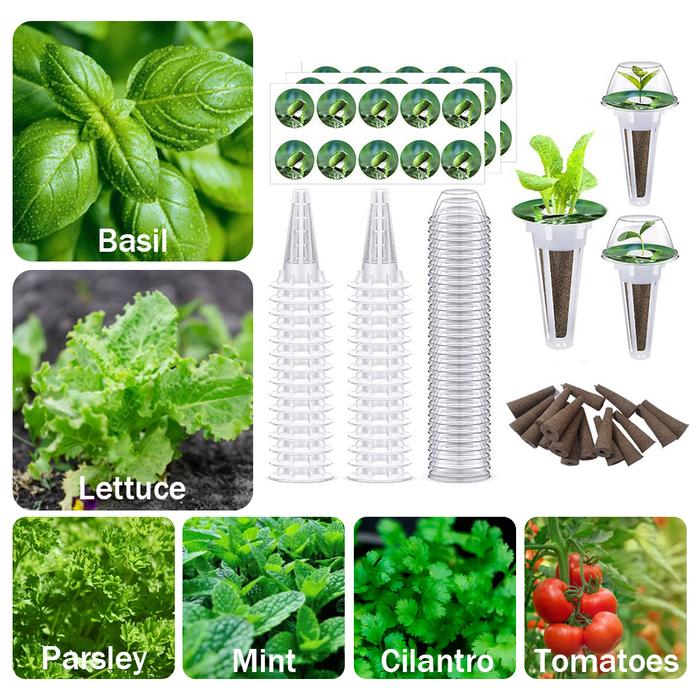Transparent Agricultural Seedling Tray Multifunctional Set Seedling