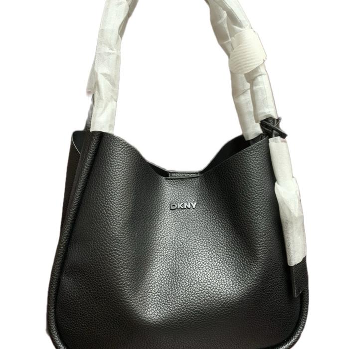 HOBO BAG BLACK KULAS DKNY TAS WANITA NUMU.ID