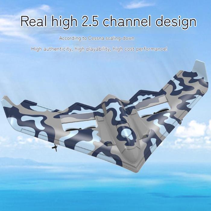Pesawat Remote Control Tempur Model Glider Tahan Jatuh Pesawat Drone