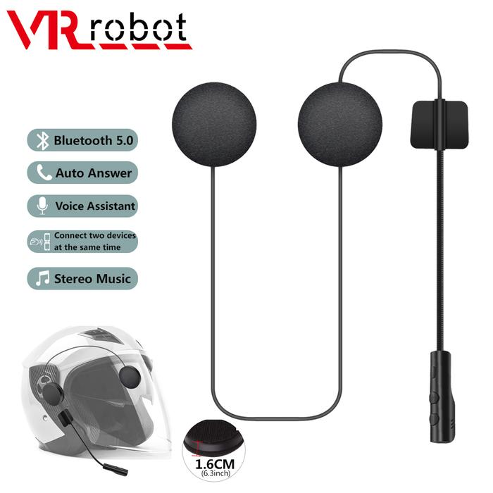 VR robot BT23 Motorcycle Headset Bluetooth 5.0 Helmet Earphone