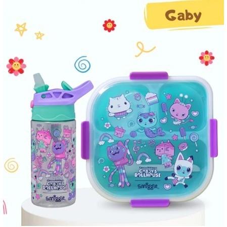 LUNCHBOX SET SMIGGLE 2012 & BOTOL SMIGGLE 2009 KOTAK BEKAL ANTI BOCOR BOTOL MINUM KARAKTER