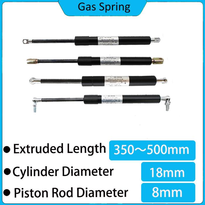 1PC 350-500mm 20kg/200N/44LB Universal Strut Bars Gas Spring Support