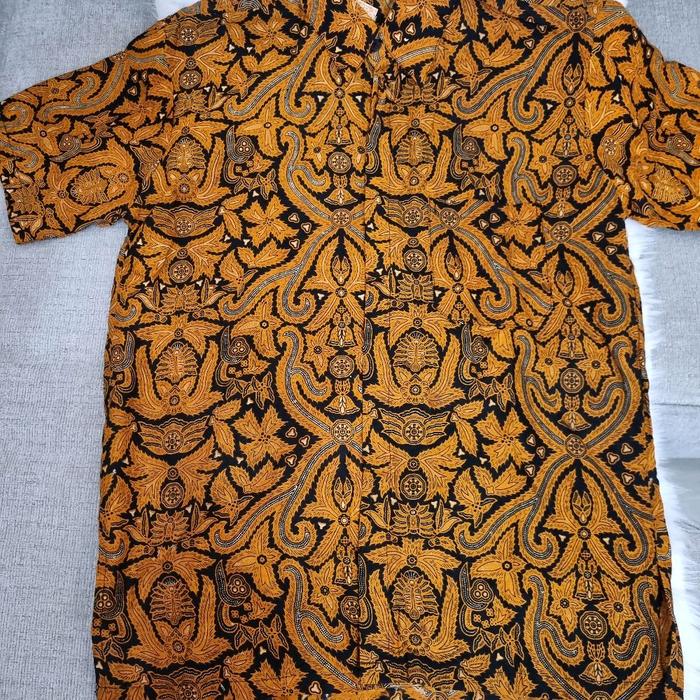 Hem Batik Pria  Kemeja Batik Pria Batik Pria Kemeja Batik Baju Batik Pria