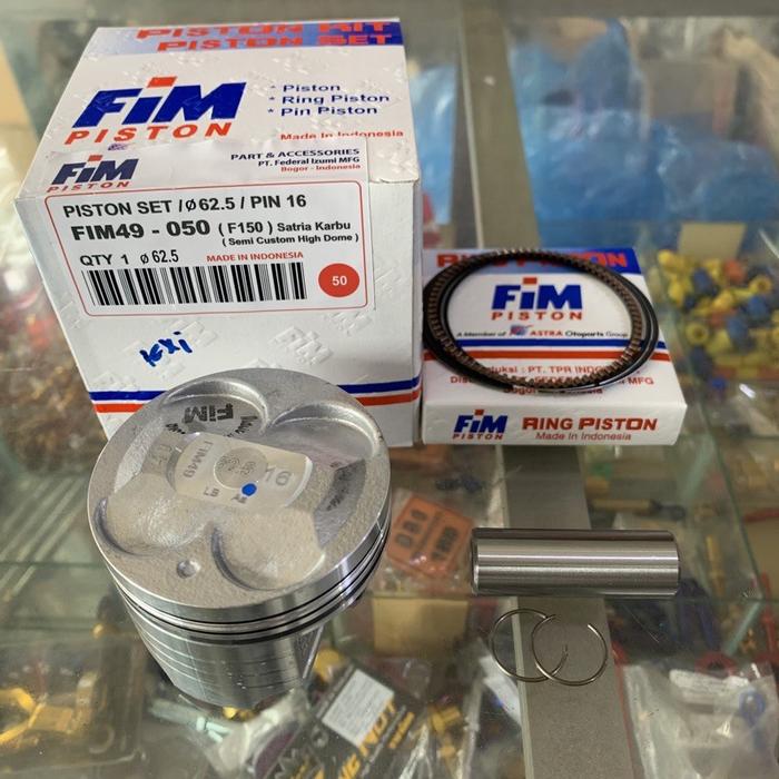 ASLI Piston Seher Set Satria FU FIM 49 62 62.5 63 63.5 64 PIN 16