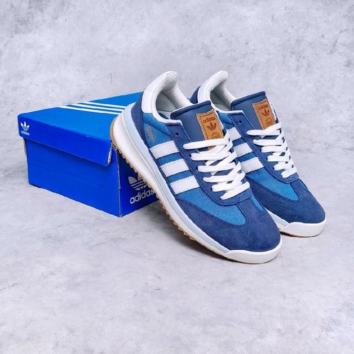 Sepatu Adidas SL72 Boost Denim Navy Blue Sneakers