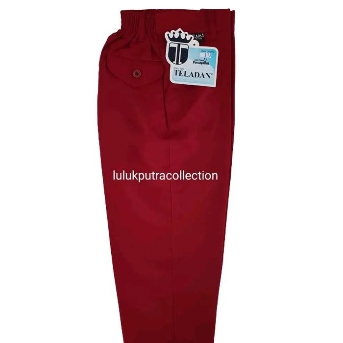Seragam SD Celana Merah Panjang SD (Seragam Sekolah TELADAN)