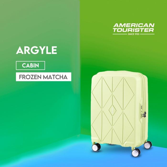 American Tourister Hardcase Argyle Cabin 20 Inch - Matcha