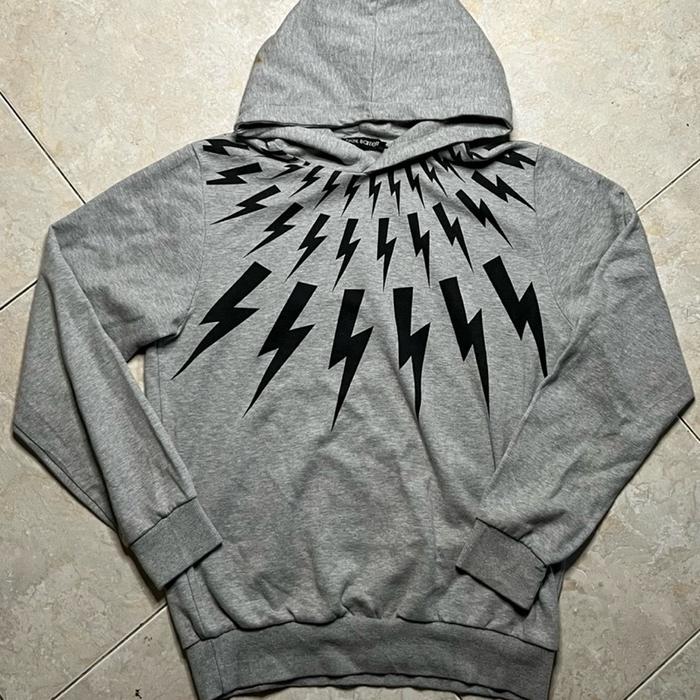 Hoodie Neil Barrett Thunderbolt