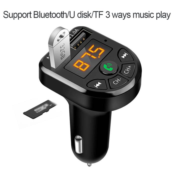 Car Bluetooth MP3 Player Bluetooth 5.0 MP3 Player Wireless Audio
