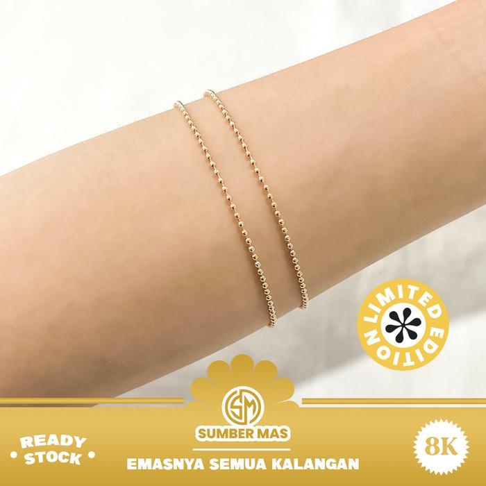 GELANG EMAS MERICA FASHION 8K - SUMBER MAS