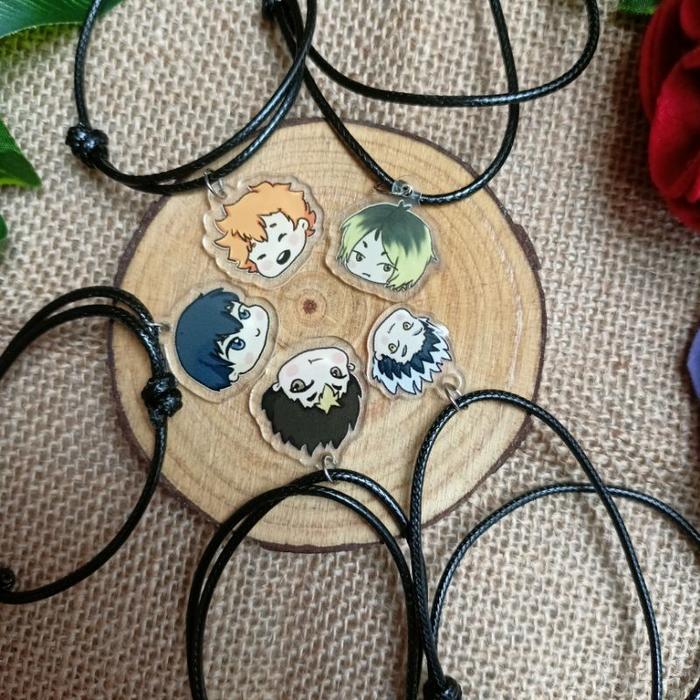 CANDIESHOP - Gelang/Bracelet HAIKYUU | Gelang Anime Fanmerch | Gelang Anime