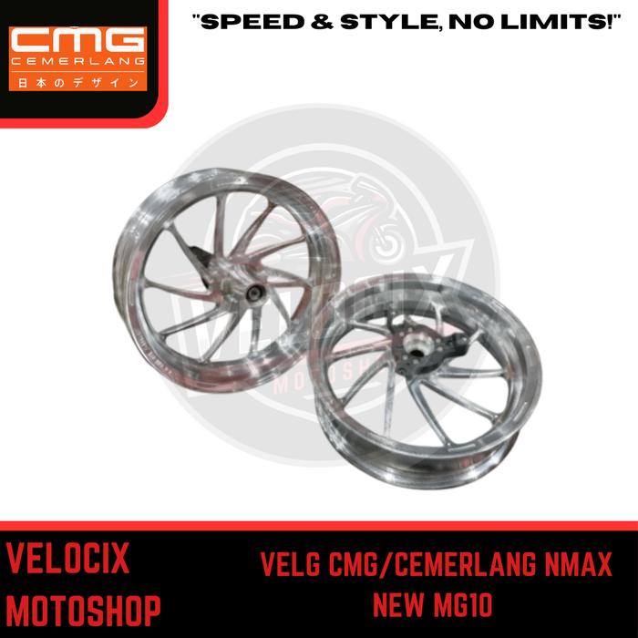 VELG CMG/CEMERLANG MG10 SILVER - ALL NEW NMAX