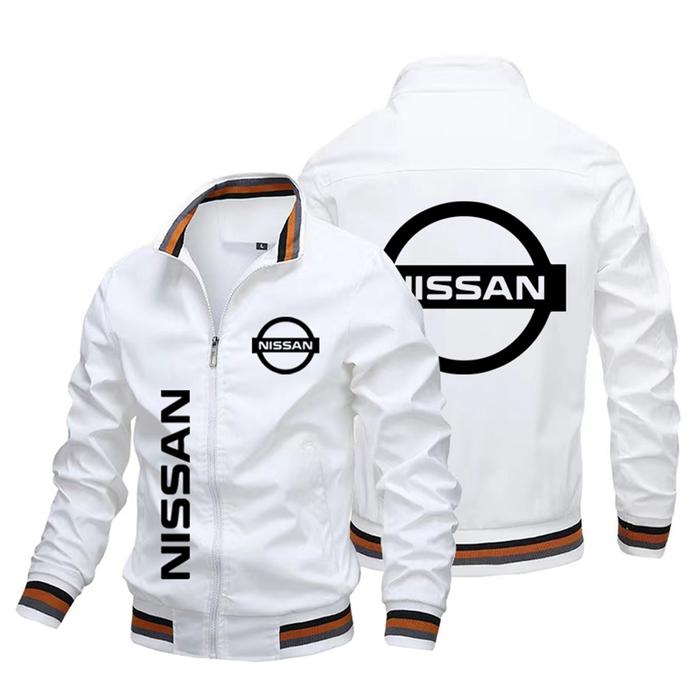 2025 Nissan Men's Motorcycle Jacket, Autumn/Winter Style Casual Baseball Men's Jacket, Outdoor Sport