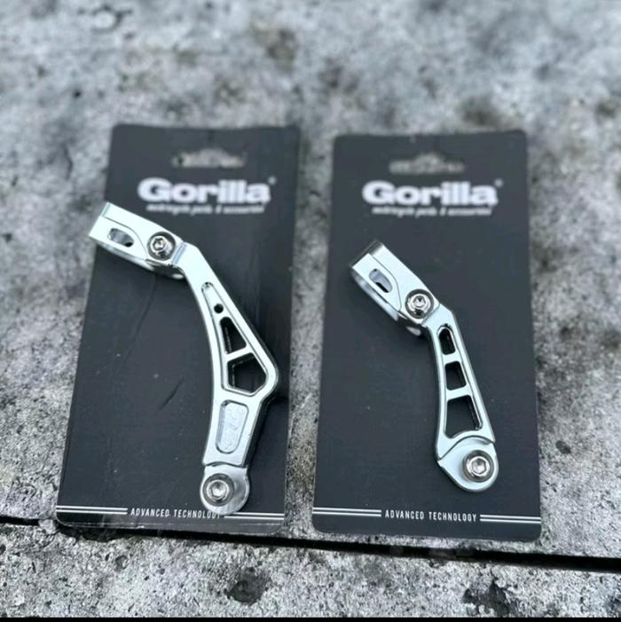 Breket pangkon selang rem depan model tiang minimalis cnc gorilla universal Motorcycle