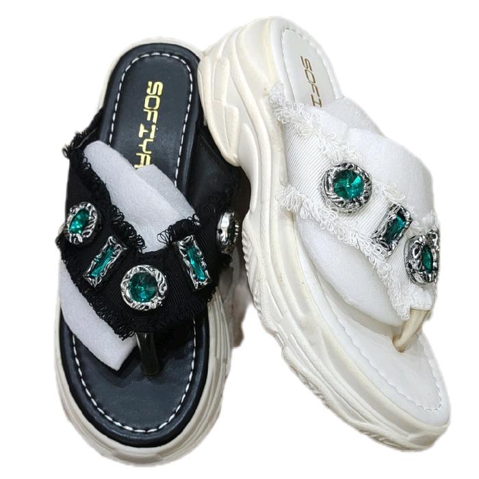 sandal jepit sofiya terbaru