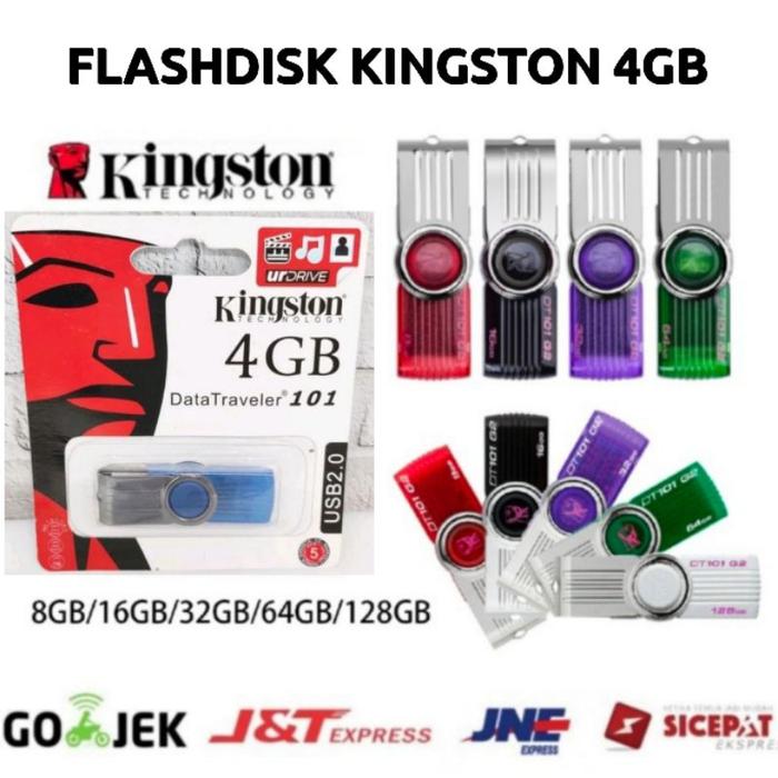 Flashdisk Kingston 4GB / Flash Disk / Flash Drive Kingston 4GB