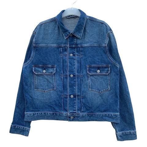 GU NEW DENIM CROP JACKET SHIRT OUTER JEANS