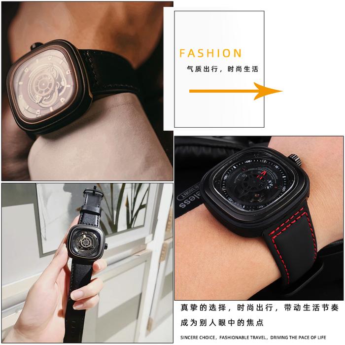 First Layer Cowhide Watchband for Seven Friday P2/PS1/M2/02 Q2 Strap Genuine Leather Watch Band 28mm