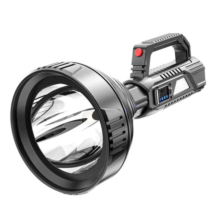 Senter Tangan Besar Senter Tangan Jumbo Pocketman Senter LED Waterproof USB Recharge Cree XPE