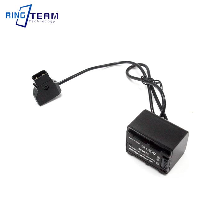 D-TAP to NPFV Dummy Battery Replaces NP-FV30 NP-FV40 NP-FV50 NP-FV70