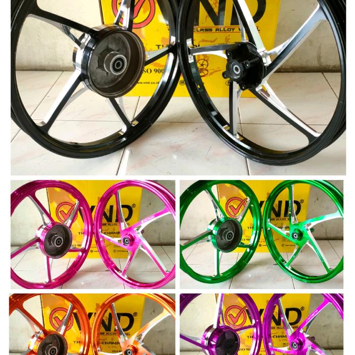 velg enkei Kzr x5 vnd peleg model mutakin Dynopro Vleg enkei type terbaru yamaha fiz jupiter mxold