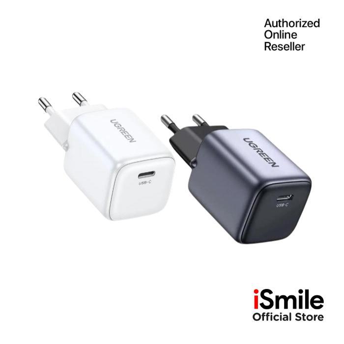 Ugreen Power Adapter Charger Type C GAN Nexode 15324 Garansi Resmi