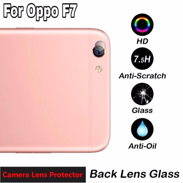 Oppo F7 F9 A3s camera tempered glass lens protector clear