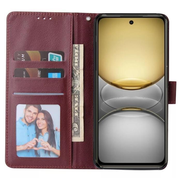 Case Hp For Realme C71 Premium Flip Wallet Flip Case Magnet Casing Flip Cover Silikon Dompet Handpho