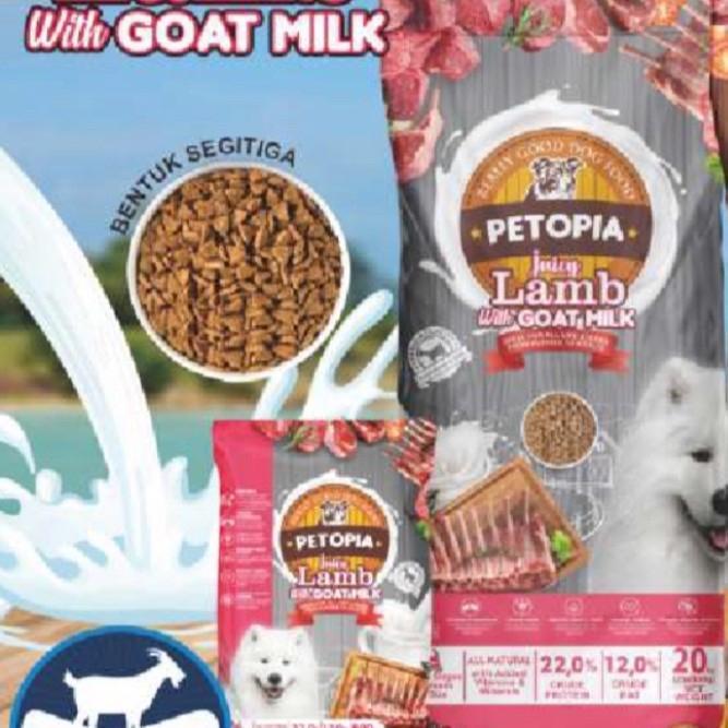READY!!! PETOPIA DRY DOG FOOD TENDER BEEF JUICY LAMB 20KG PETOPIA DRY DOG FOOD 20 KG MAKANAN ANJING