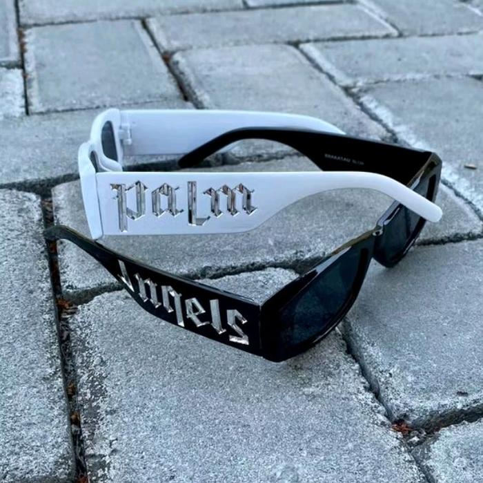 Locs Gangsta Kacamata Gaul Locs Gangsta Sunglasses Eyewear Kekinian dengan Desain Unik hitam