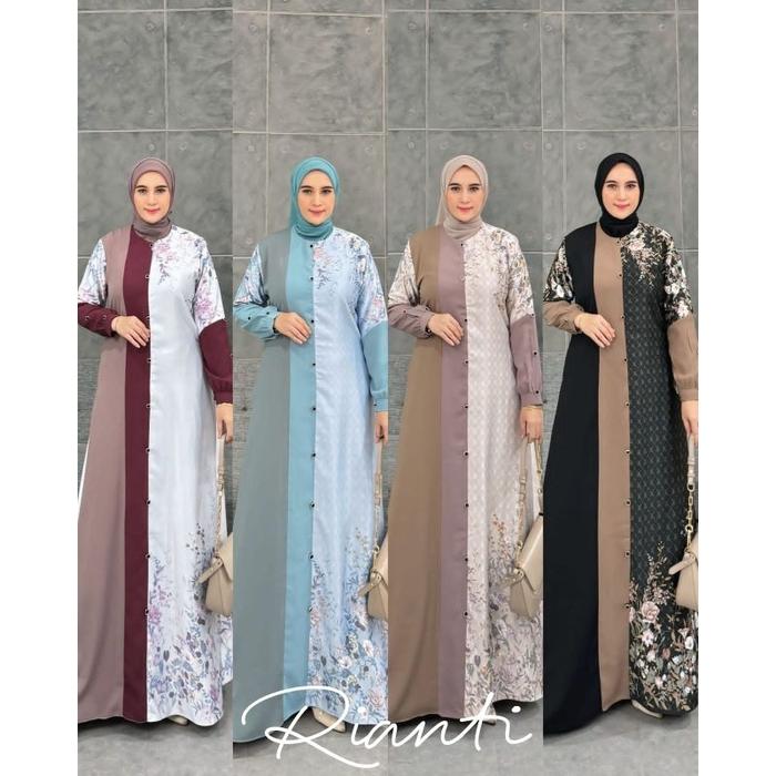 Ready- Shella Dress By Rianti / GAMIS PRINTING RIANTI