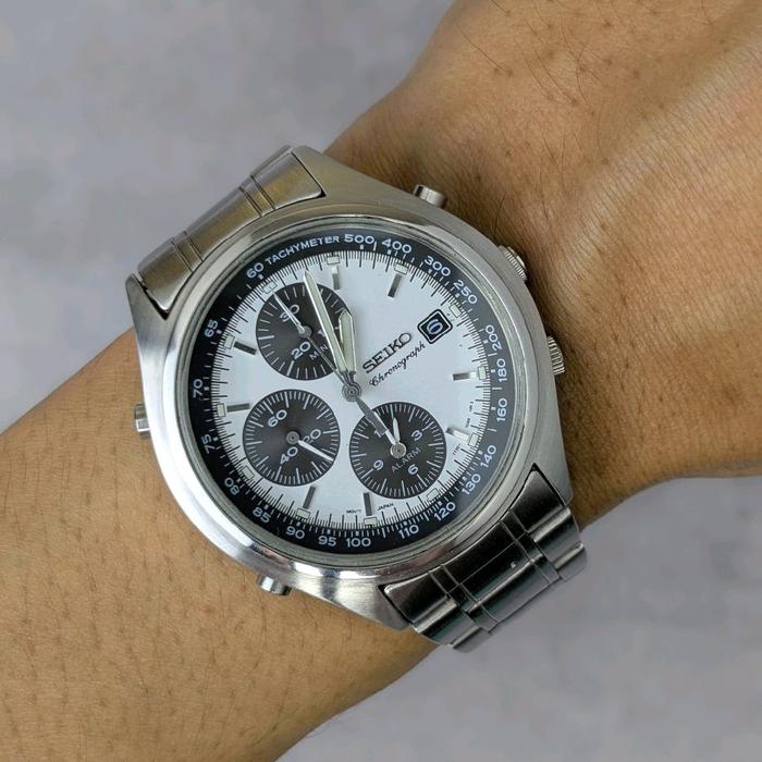 Seiko Panda Chronograph Alarm 7T32-7C60