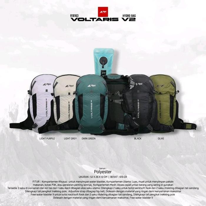 HYDROPACK AREI VOLTARIS V2 + WATERBAG