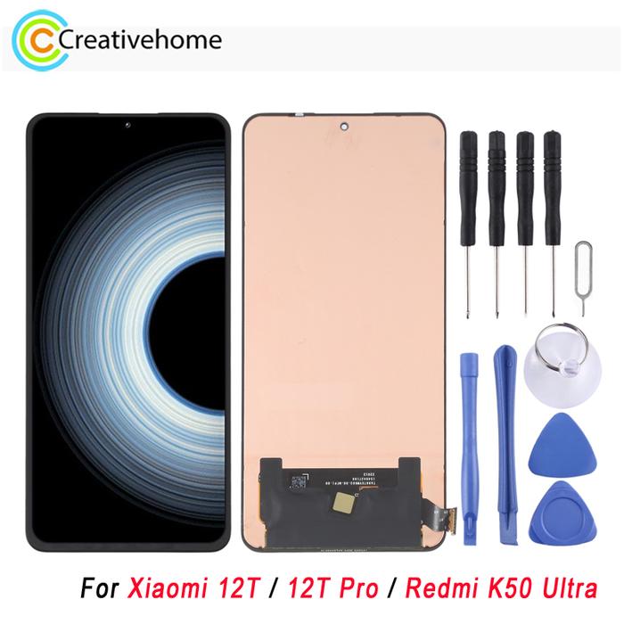 For Xiaomi 12T 12T Pro Original AMOLED LCD Screen Display For Xiaomi
