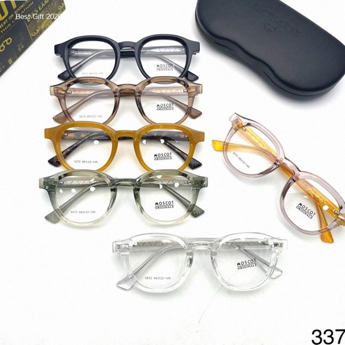 Kacamata Moscot Bestseller Unisex Lensa Radiasi Free Mines,Silinder,Plus 3372 | Hot Item