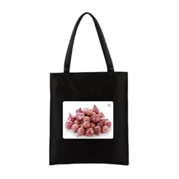 Tote Bag isi Bawang merah kering 1 KG