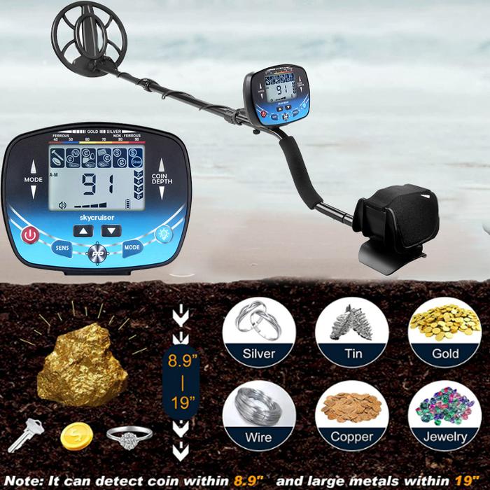 MD910B Metal Detector Underground Professional Depth 2.5m Search