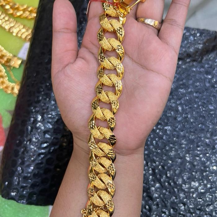 Gelang aksesoris sisik naga seperti mas asli kak