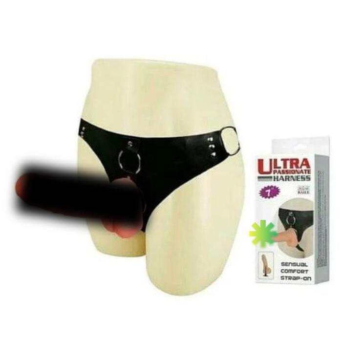 Ready alat bantu wanita ikat pinggang Ultra Passionate Harnes Stap-on Jumbo WLD Sabuk